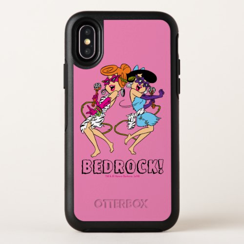 The Flintstones  Wilma  Betty Rock Stars OtterBox Symmetry iPhone X Case
