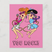 The Flintstones | Wilma & Betty Rock Stars Postcard