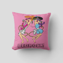 The Flintstones | Wilma & Betty Rock Stars Throw Pillow