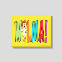 The Flintstones | WILMA! Canvas Print