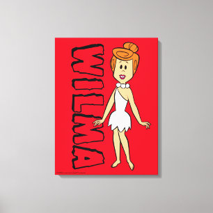 The Flintstones Wilma Flintstone Canvas Print