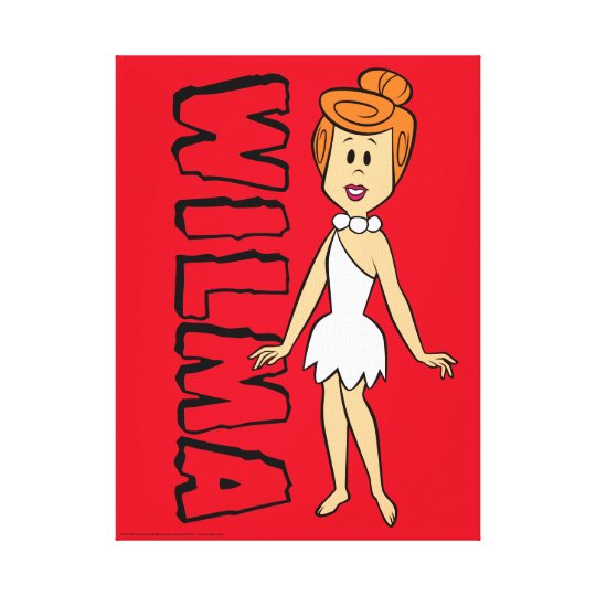 The Flintstones | Wilma Flintstone Canvas Print | Zazzle.com