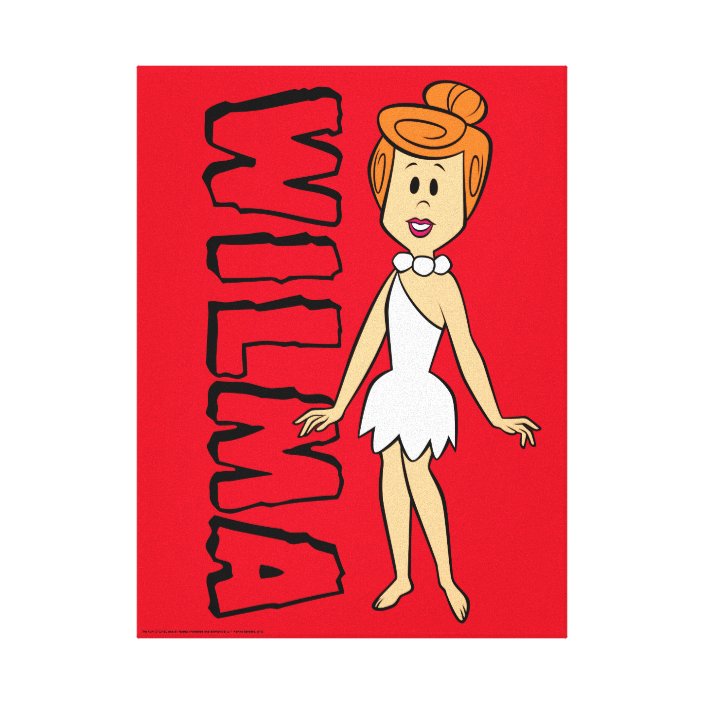 The Flintstones Wilma Flintstone Canvas Print