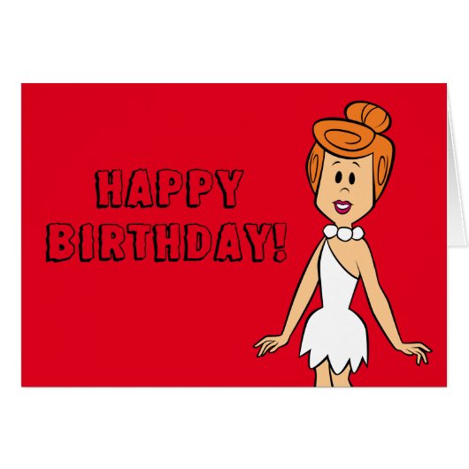 The Flintstones | Wilma Flintstone Cards (Front Horizontal)