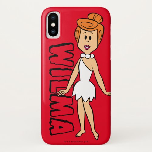 The Flintstones  Wilma Flintstone iPhone X Case