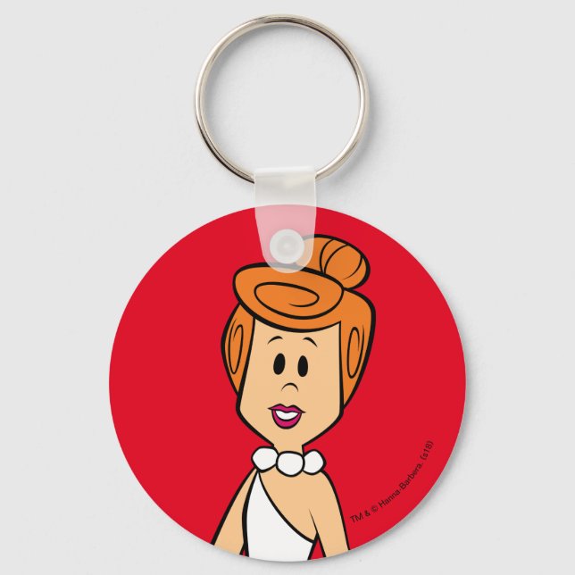 The Flintstones | Wilma Flintstone Keychain (Front)