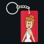 The Flintstones | Wilma Flintstone Keychain<br><div class="desc">Check out Wilma Flintstone smiling.</div>