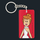The Flintstones | Wilma Flintstone Keychain<br><div class="desc">Check out Wilma Flintstone smiling.</div>