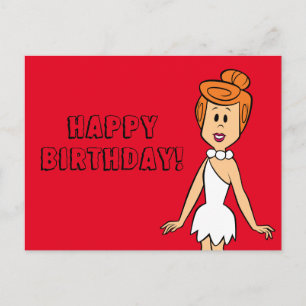 The Flintstones Wilma Flintstone Postcard