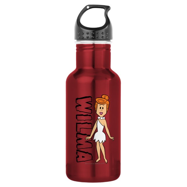 The Flintstones | Wilma Flintstone Stainless Steel Water Bottle (Front)