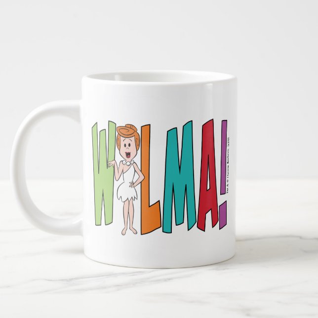 The Flintstones | WILMA! Giant Coffee Mug (Left)