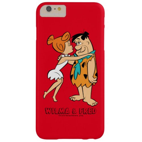 The Flintstones  Wilma Kissing Fred Barely There iPhone 6 Plus Case