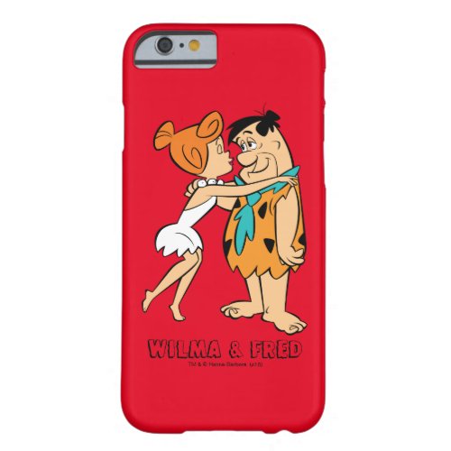 The Flintstones  Wilma Kissing Fred Barely There iPhone 6 Case