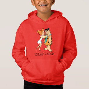 The Flintstones   Wilma Kissing Fred Hoodie