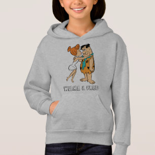 The Flintstones   Wilma Kissing Fred Hoodie