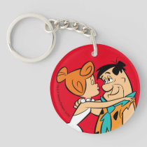 The Flintstones | Wilma Kissing Fred Keychain