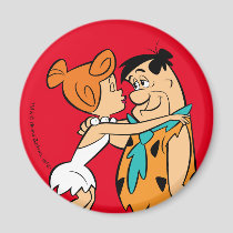 The Flintstones | Wilma Kissing Fred Magnet