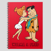 The Flintstones | Wilma Kissing Fred Notebook
