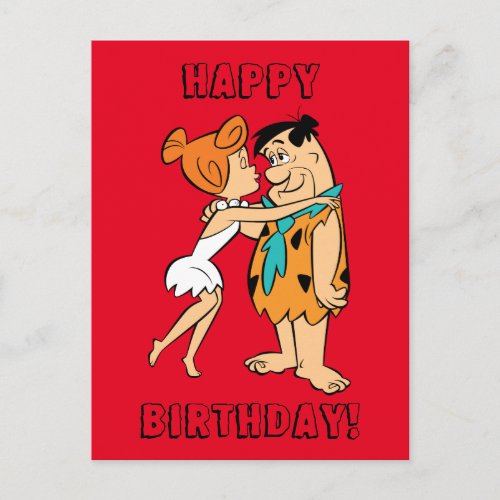 The Flintstones | Wilma Kissing Fred