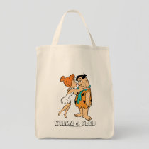 The Flintstones | Wilma Kissing Fred Tote Bag