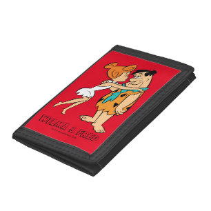 The Flintstones Wilma Kissing Fred Tri-fold Wallet