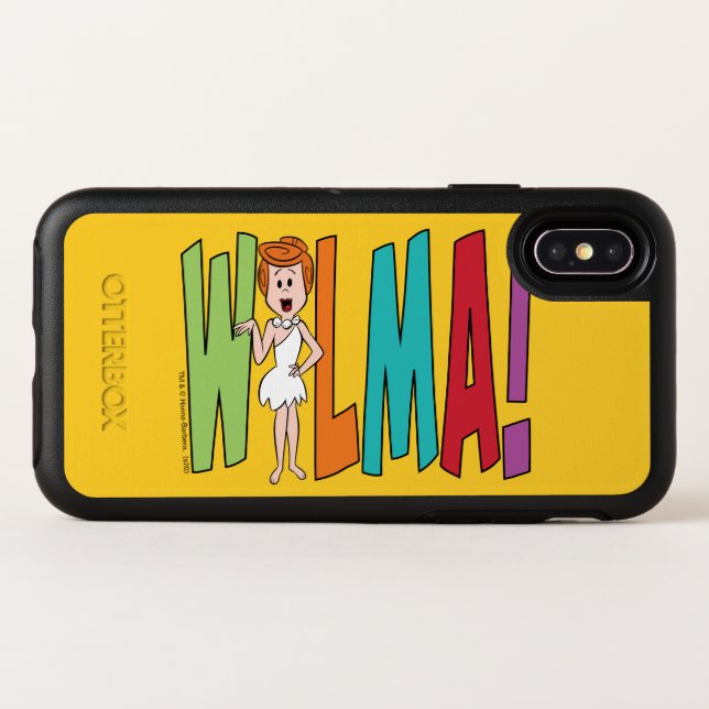 The Flintstones | WILMA! Otterbox iPhone Case (Back Horizontal)