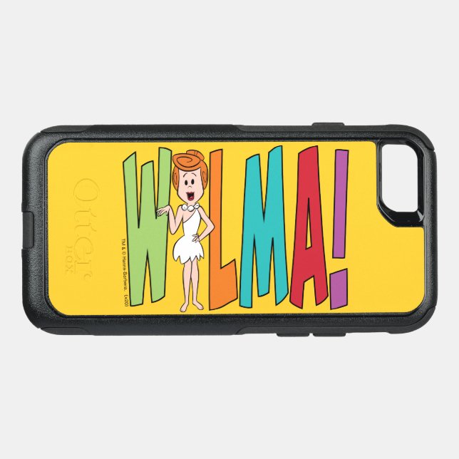 The Flintstones | WILMA! Otterbox iPhone Case (Back Horizontal)