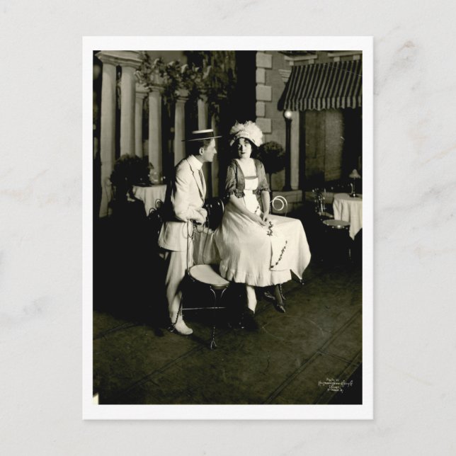 The Flirting Princess, 1911, Vintage Postcard (Front)