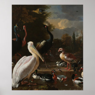 The Floating Feather Poster