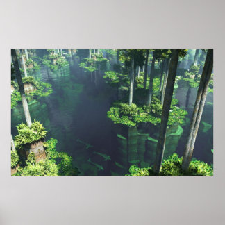 The Floating Garden Poster