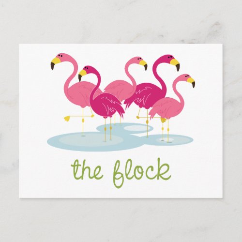 The Flock Postcard