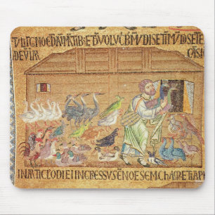 The Flood, from the Atrium, detail of Noah Mouse Pad