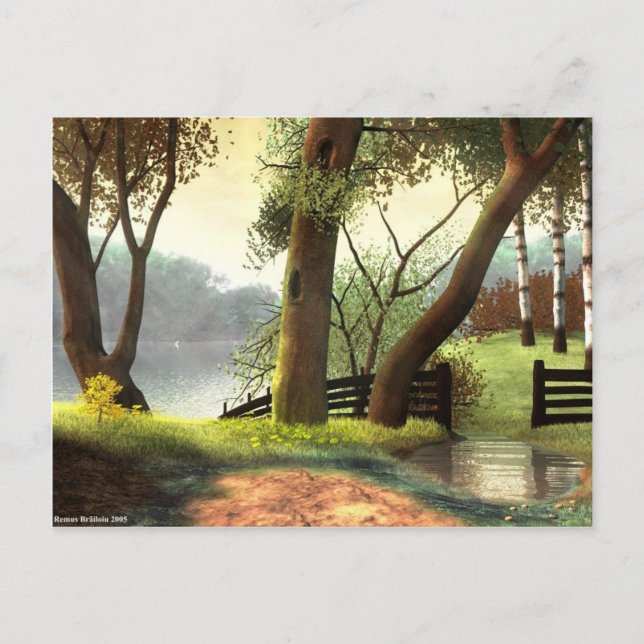 The Flood Postcard (Front)