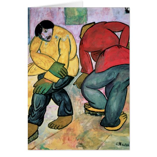 The Floor Polishers, 1911 Cards (Front)