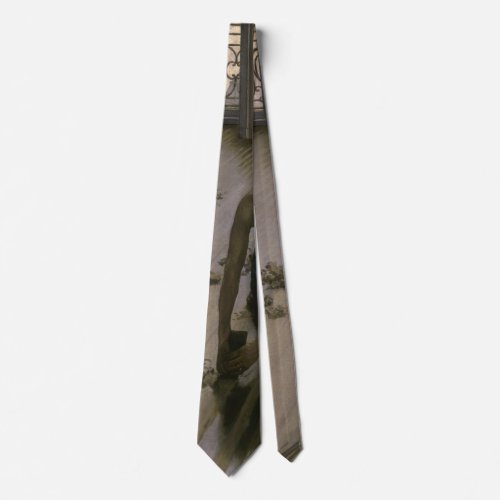 The Floor Scrapers by Gustave Caillebotte Neck Tie