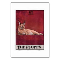 Drunk Floppa Meme Caracal Cat | Greeting Card