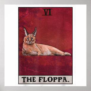 Big Floppa My Beloved Caracal Meme | Art Board Print