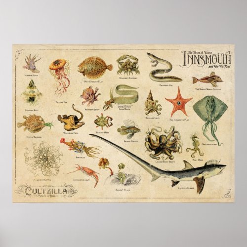 The Flora Fauna of Innsmouth Poster