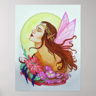 The Floral Fairy Poster
