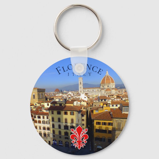 The Florence Dome | Santa Maria del Fiore Keychain (Front)