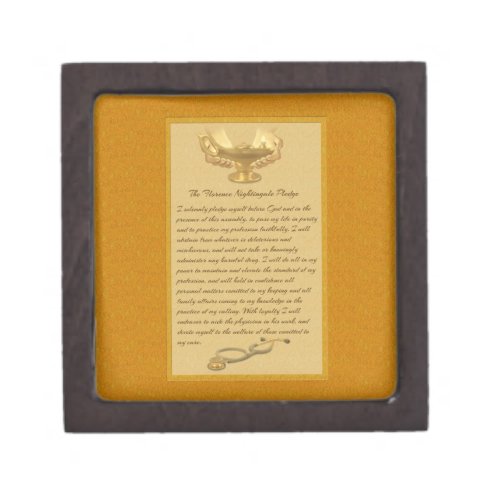 The Florence Nightingale Pledge Keepsake Box