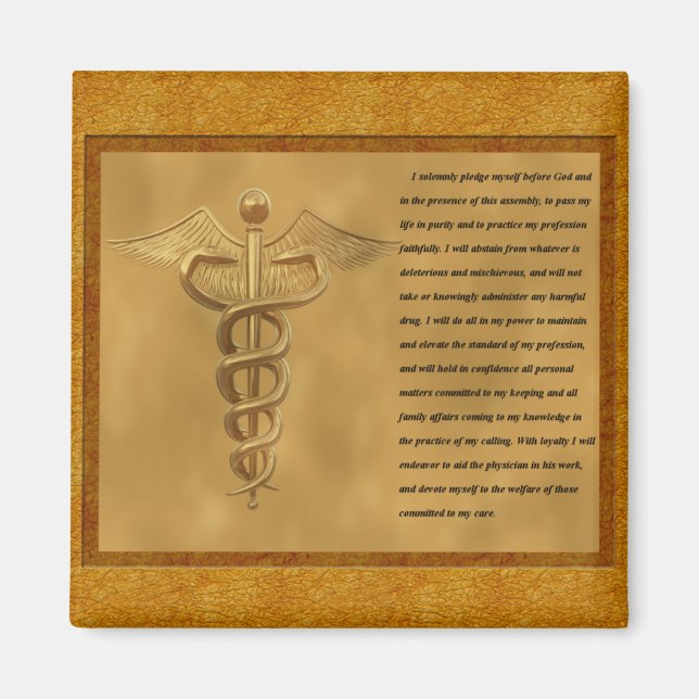 The Florence Nightingale Pledge Magnet (Front)