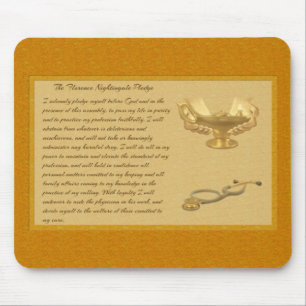 The Florence Nightingale Pledge Mouse Pad