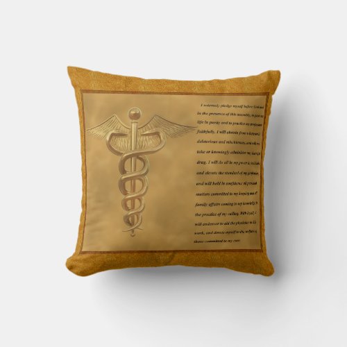 The Florence Nightingale Pledge Throw Pillow