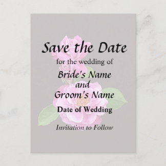 The Floribunda Rose Family Announcement Postcard