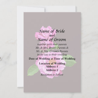 The Floribunda Rose Family Invitation