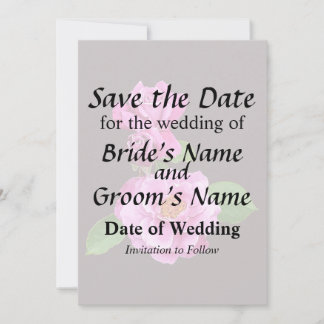 The Floribunda Rose Family Save The Date