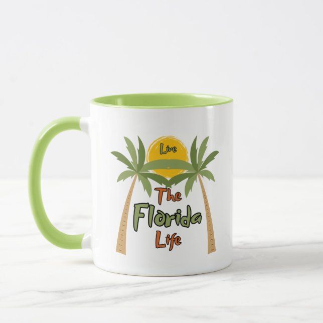 The Florida Life Coffee Mug (Left)