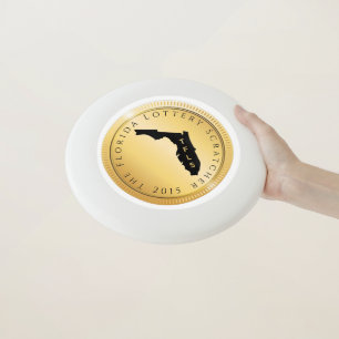 The Florida Lottery Scratcher Frisbee