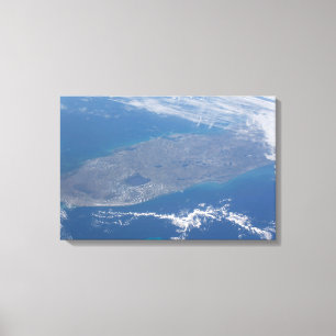 The Florida Peninsula. Canvas Print